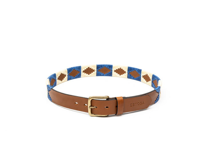 ADELINA - DENIM BLUE & ECRU