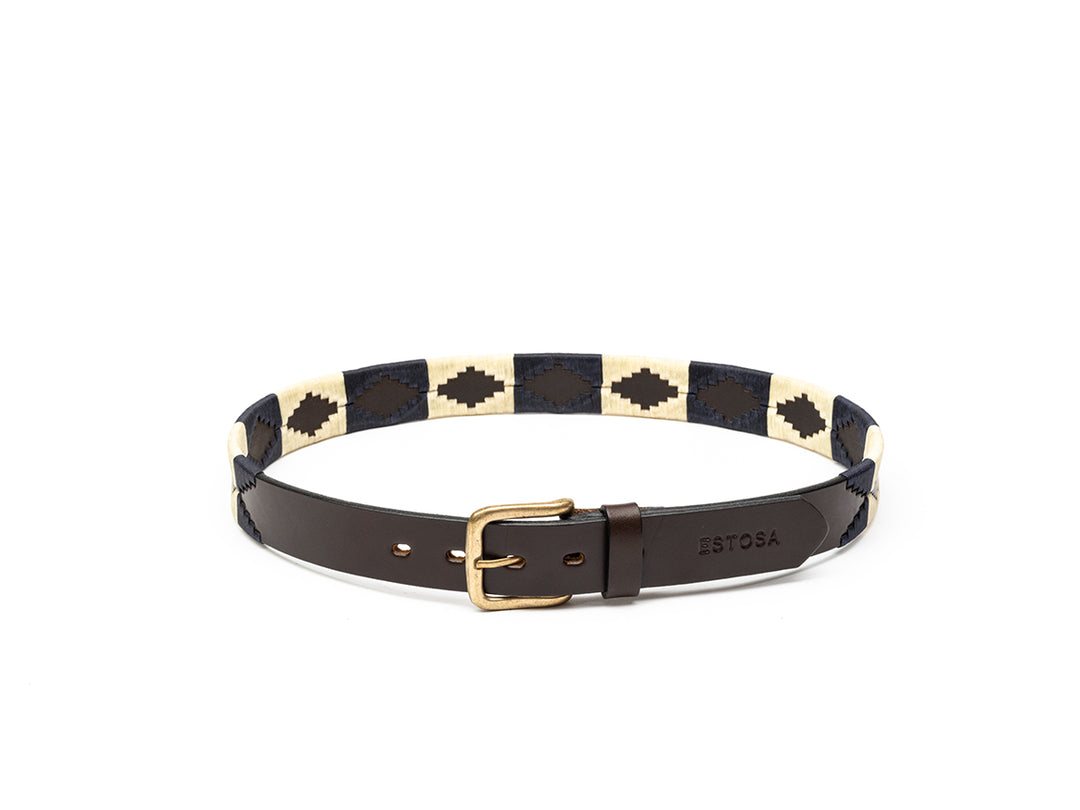 ADELINA - NAVY & ECRU