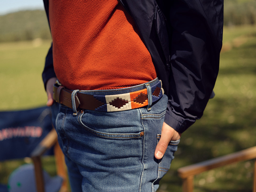 CABALLERO - NAVY | WHITE | ORANGE