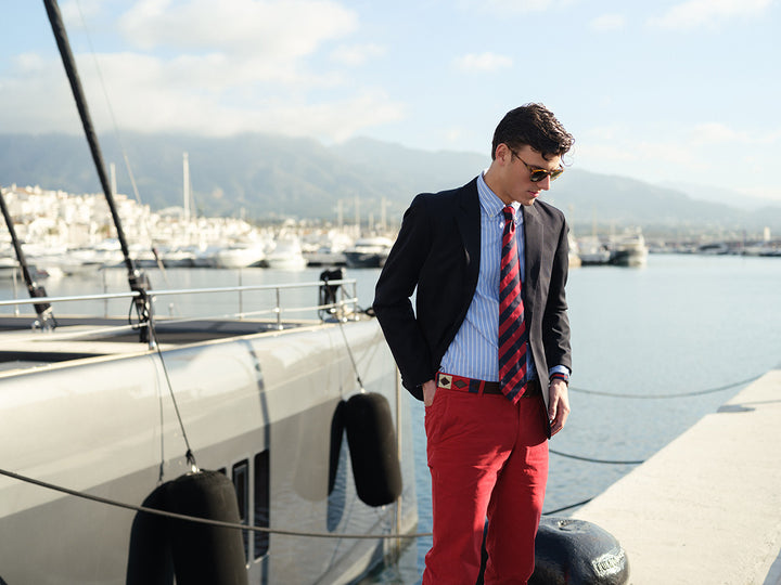 CABALLERO - NAVY | RED | ECRU