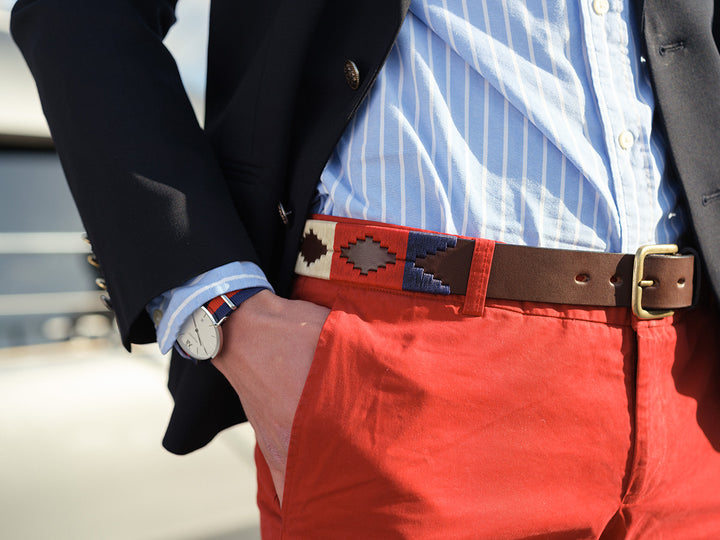 CABALLERO - NAVY | RED | ECRU