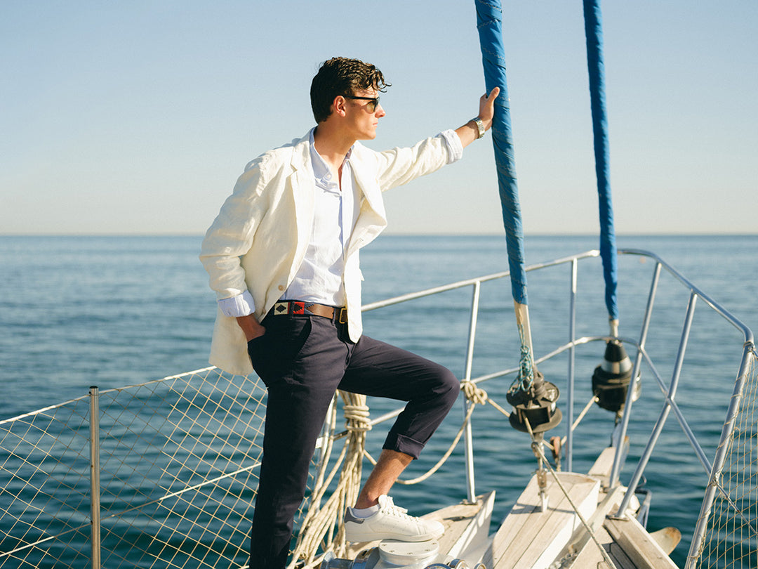 CABALLERO - NAVY | RED | ECRU