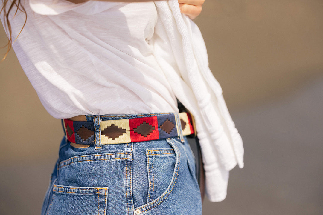 CABALLERO - NAVY | RED | ECRU