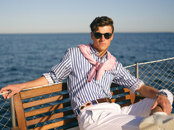 CABALLERO - NAVY | PINK | ECRU