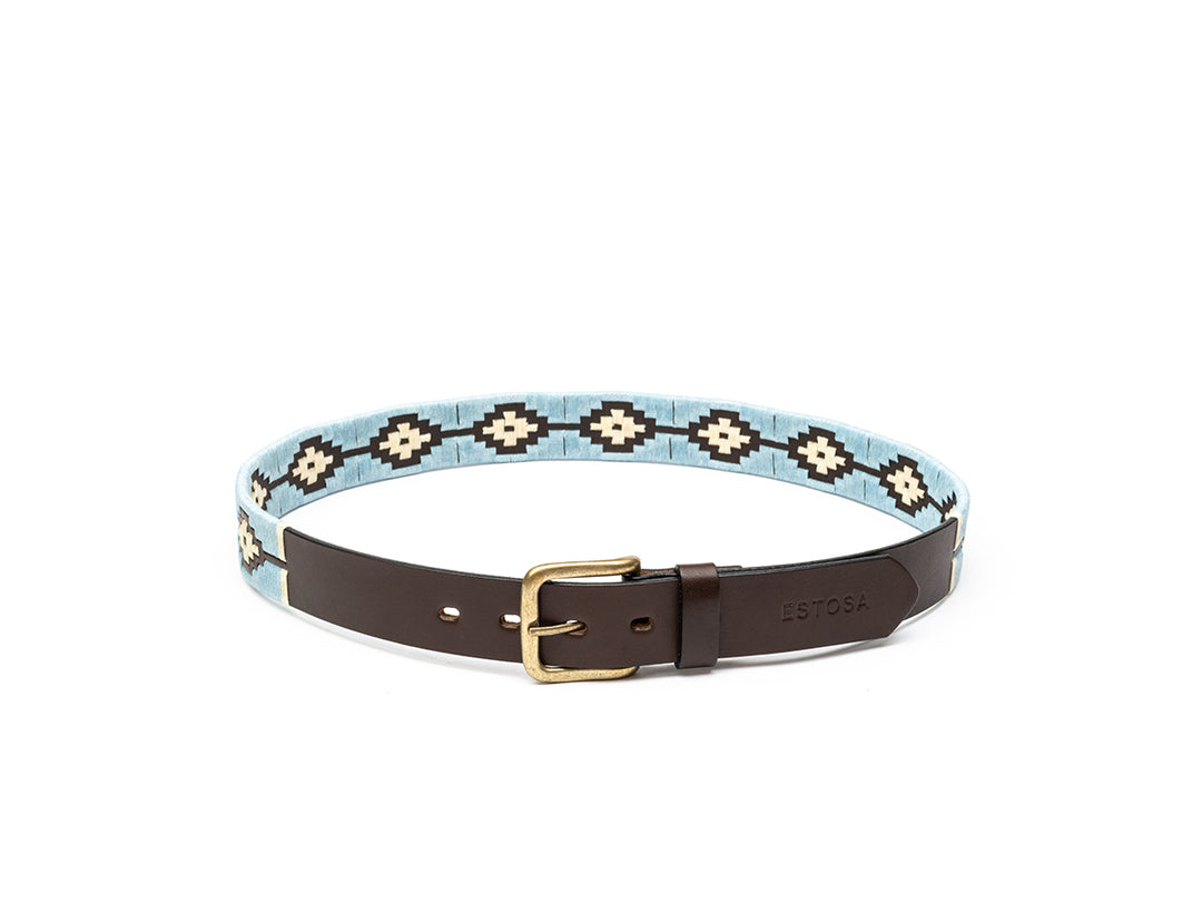 FUEGO - SKYBLUE & ECRU