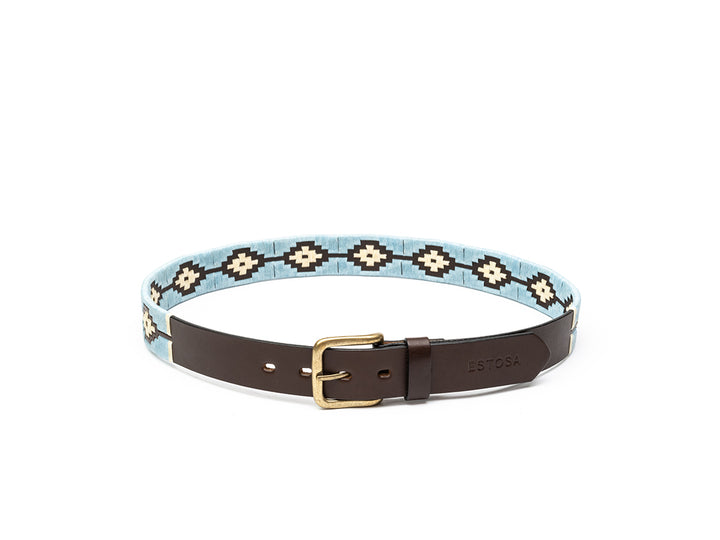 FUEGO - SKYBLUE & ECRU